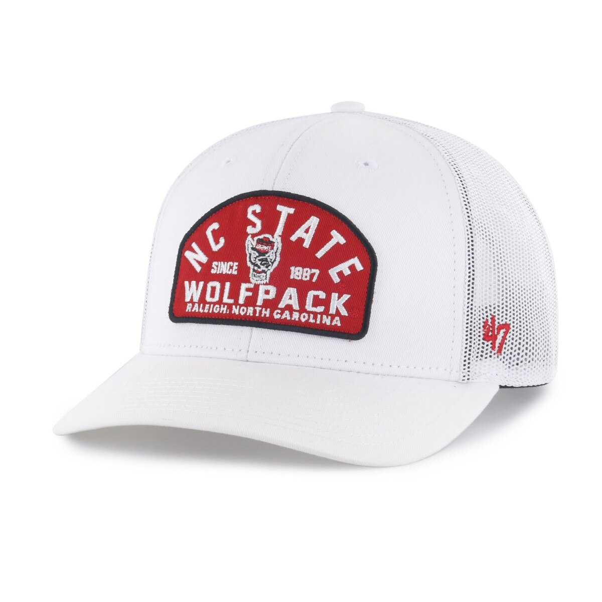 White Adjustable Leland Trucker Sna